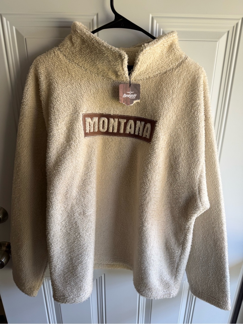 Renegade Cream Sherpa Pullover